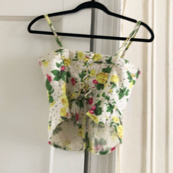 💥Super Sale💥 NWOT KIMCHI BLUE hook close cami/lace up back, Sz S - Picture 3 of 8